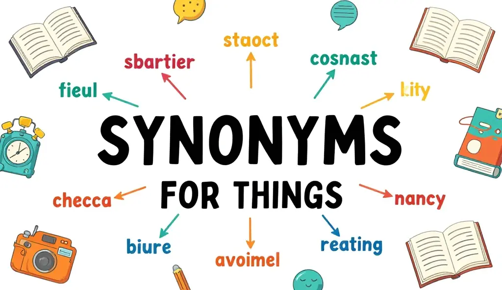 synonyms for things
