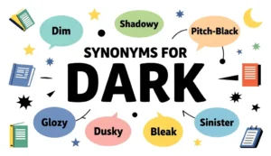 synonyms for dark